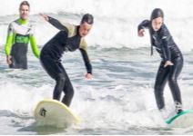 P5-Día 4 (ASC): Curso de Surf + Visita guiada de Baldaio