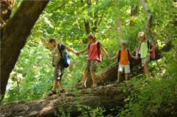 Niños disfrutando de las Convivencias en Madrid