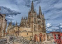 Entrada a la catedral de Burgos 