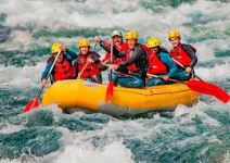 Noche en albergue Venta del Moro con Rafting