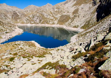 Lagos de la pista de esqui de Boi Taull