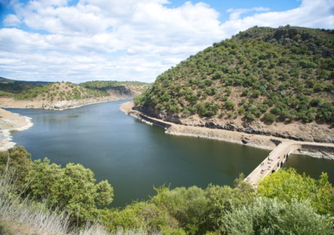 Cáceres, vista del río 