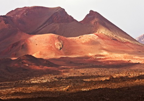 Montañas de la isla de Lanzarote