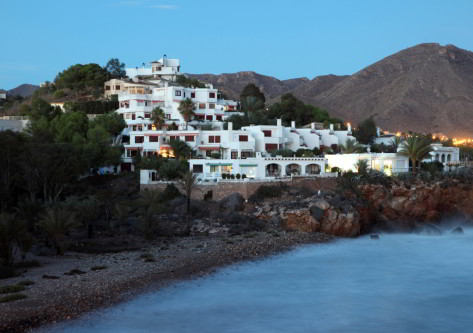 Casas en la costa de Murcia