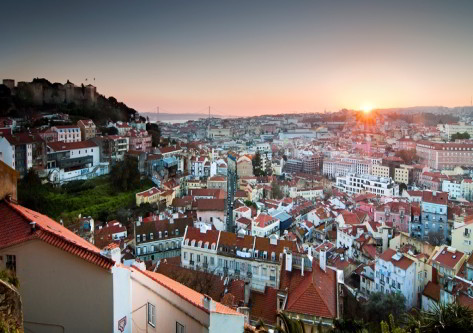 Atardecer en Lisboa