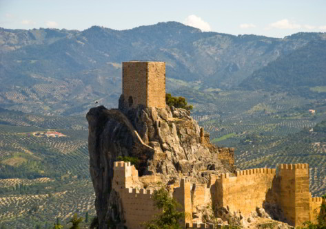 Castillo en la sierra de Cazorla