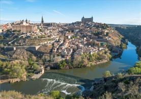 Vista aerea de Toledo