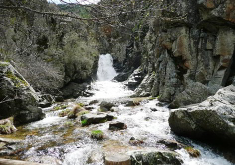 Cascadas en la Sierra de Madrid